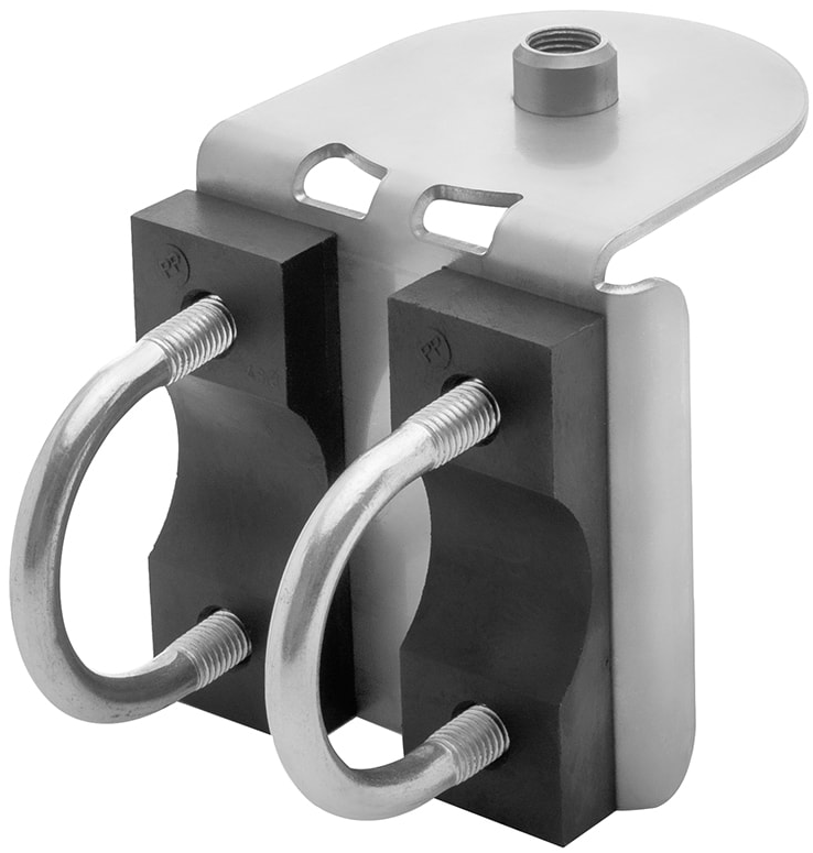 Mounting bracket STAR rail mount 1-point G1/4 female incl. 2 U-Bolts