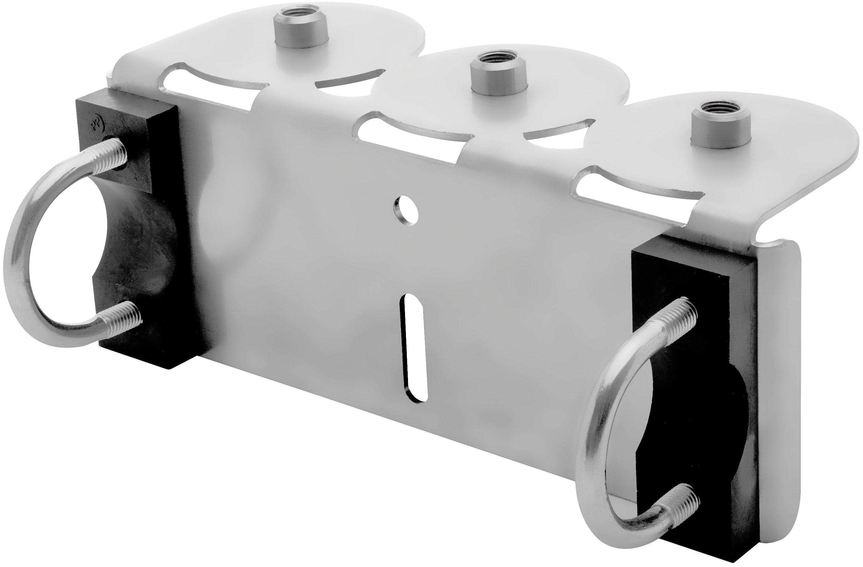 Mounting bracket STAR rail mount 3-point G1/4 female incl. 2 U-Bolts