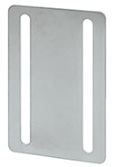 Mounting plate 110 x 70 x 2.5 mm holespacing 45 mm