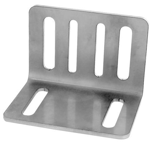 Mounting angle 50 x 50 x 70 x 2.5 mm holespacing 45 mm