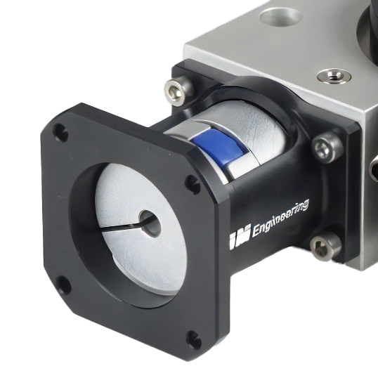 Flange with claw coupling