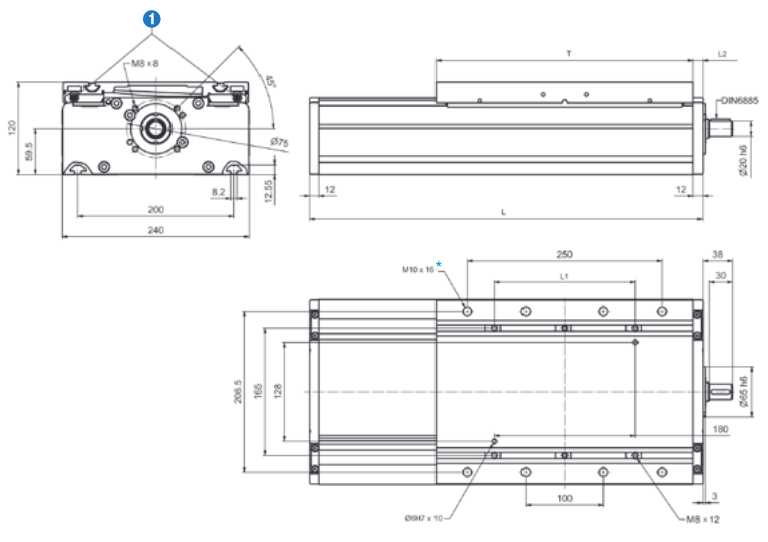 AXDL240ST 2D