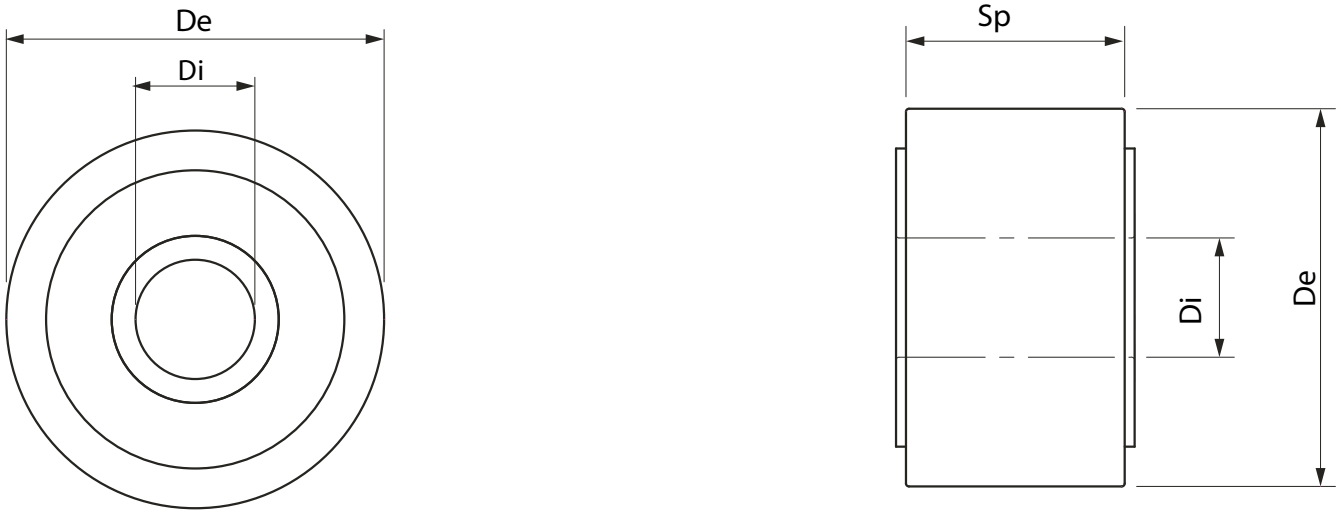 without pin cylindrical