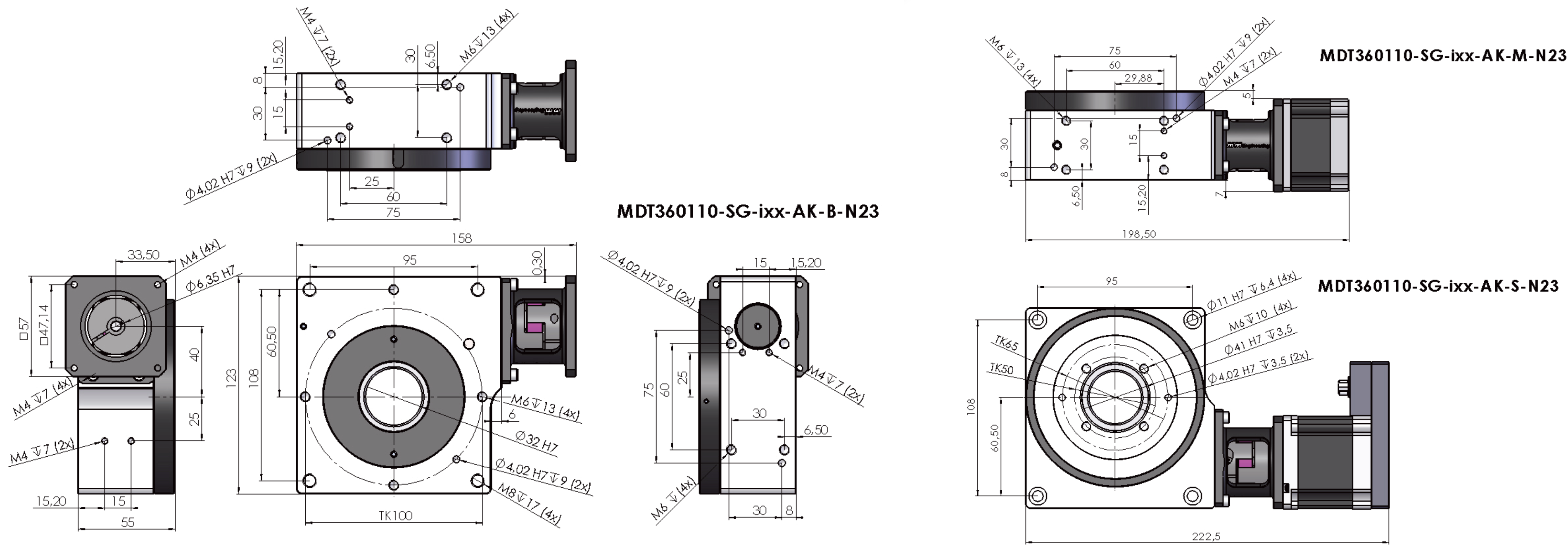 MDT360110 SG nema23 1